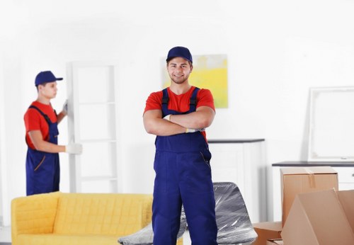 Experienced removalists handling household items