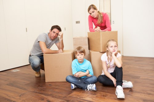 House removalists transporting belongings
