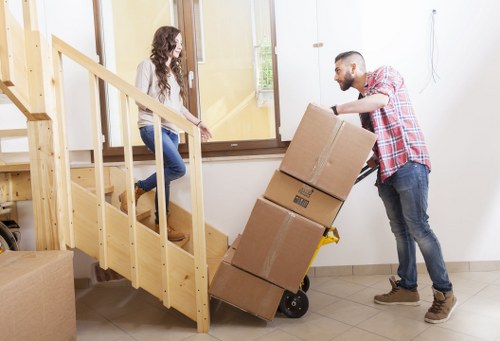 Personalized moving experience with a man and van